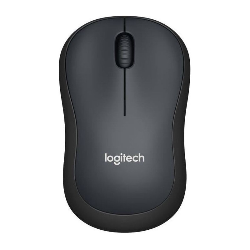 LOGITECH Souris Silencieuse M220 Silent - Sans Fil - Gris/Noir