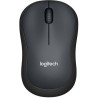 LOGITECH Souris Silencieuse M220 Silent - Sans Fil - Gris/Noir