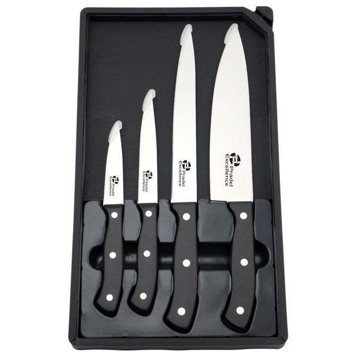 PRADEL EXCELLENCE - Urban - set de 4 couteaux cuisine dans une boite p