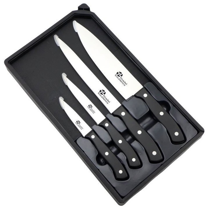 PRADEL EXCELLENCE - Urban - set de 4 couteaux cuisine dans une boite p