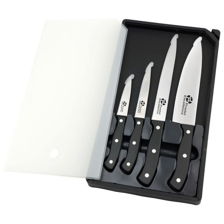 PRADEL EXCELLENCE - Urban - set de 4 couteaux cuisine dans une boite p