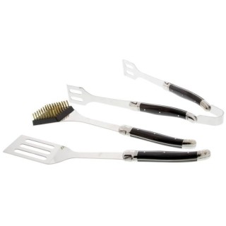 Coffret Barbecue 3 pieces, Inox et manche ABS -PRADEL EXCELLENCE - Bro