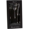 Coffret Barbecue 3 pieces, Inox et manche ABS -PRADEL EXCELLENCE - Brosse, pince et spatule ajourée.