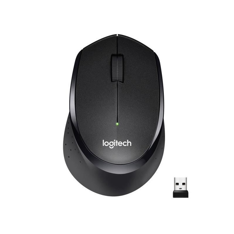 LOGITECH - Souris silencieuse sans fil M330 Silent Plus - Noir