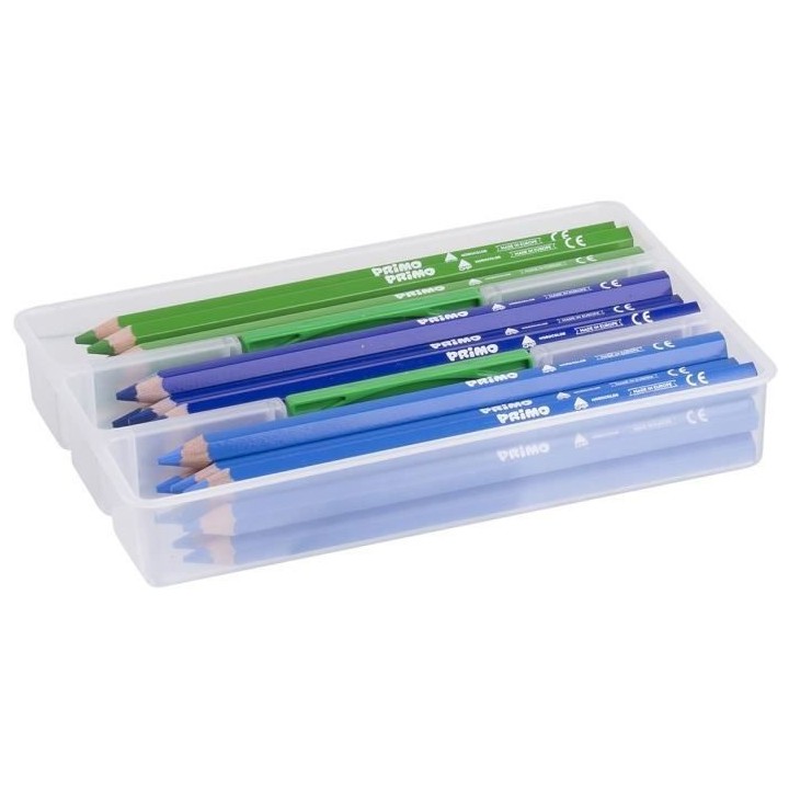 PRIMO  Lot de 120 Crayons de Couleur Jumbo - P511MAXI120