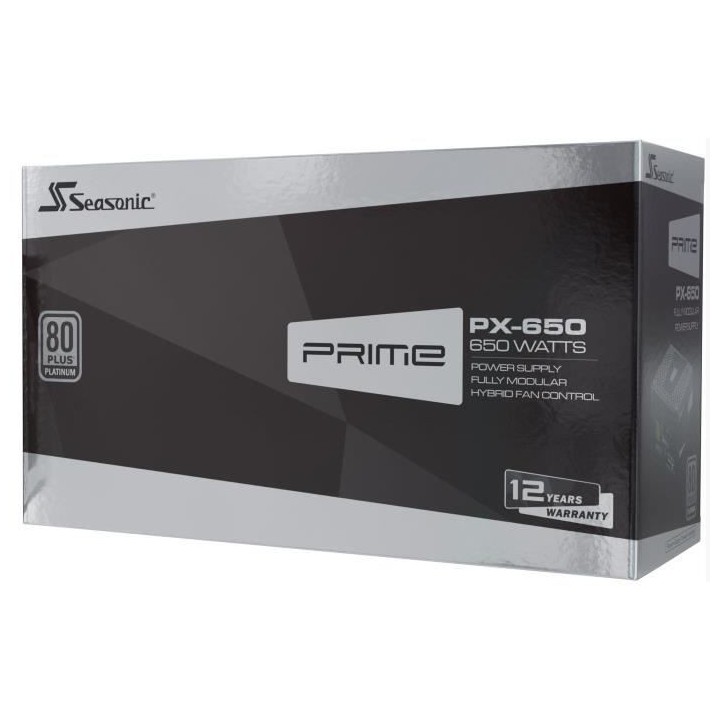 Alimentation PC Interne - SEASONIC - Prime Platinium - 1600W (Prime PX