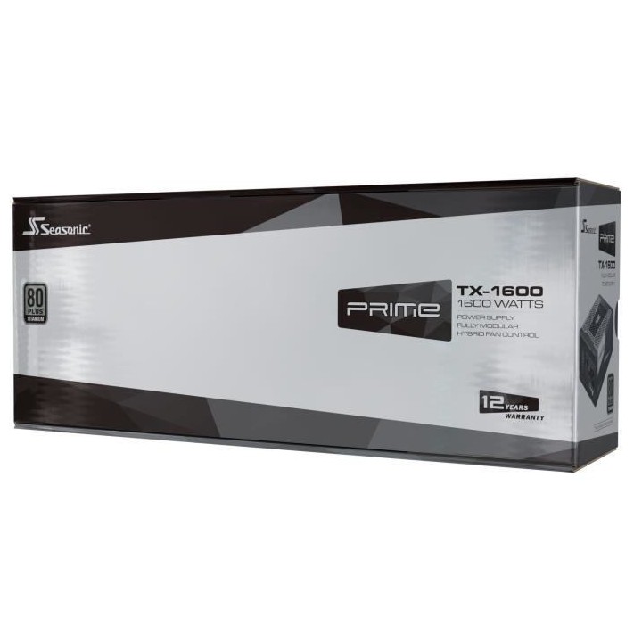 Alimentation PC Interne - SEASONIC - Prime Titanium - 1600W (PRIME TX