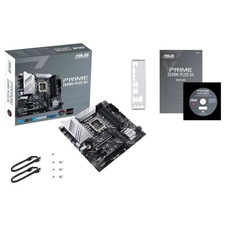 Carte Mere - ASUS - PRIME Z690M-PLUS D4 - (90MB18Q0-M0EAY0)
