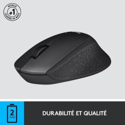 LOGITECH - Souris silencieuse sans fil M330 Silent Plus - Noir