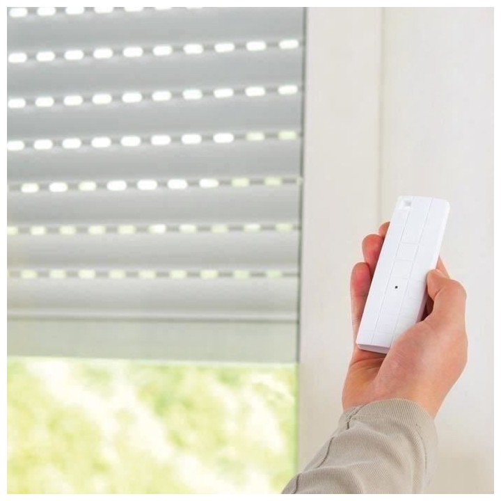 Volet roulant H120 cm x L120 cm Aluminium recoupable en largeur et hau