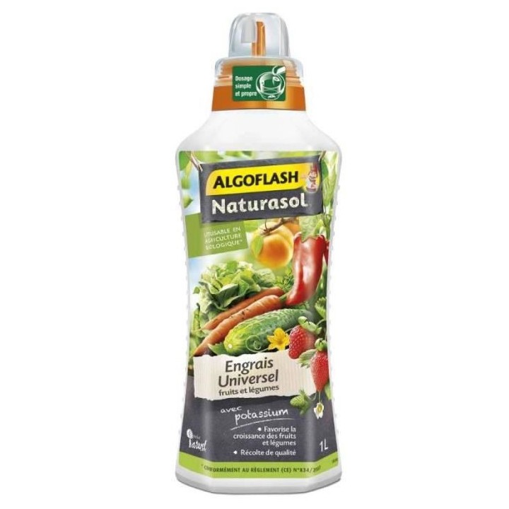 Engrais liquide Universel Fruits et Légumes 1 L