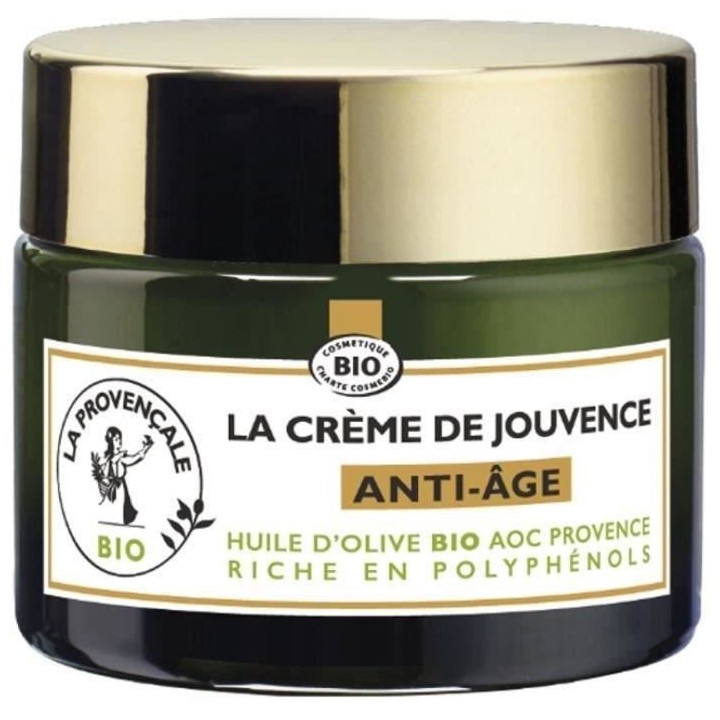 Creme visage de jouvence anti-âge LA PROVENCALE BIO - A l'huile d'oli