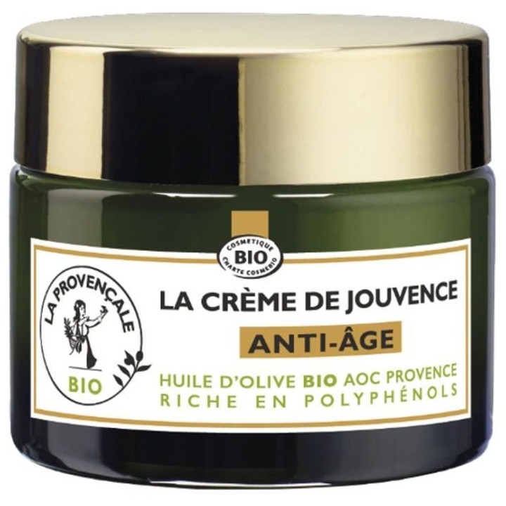 Creme visage de jouvence anti-âge LA PROVENCALE BIO - A l'huile d'oli