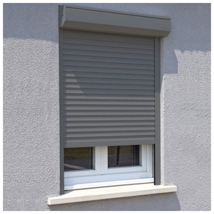 Volet roulant H145 cm x L120 cm Aluminium recoupable en largeur et hau