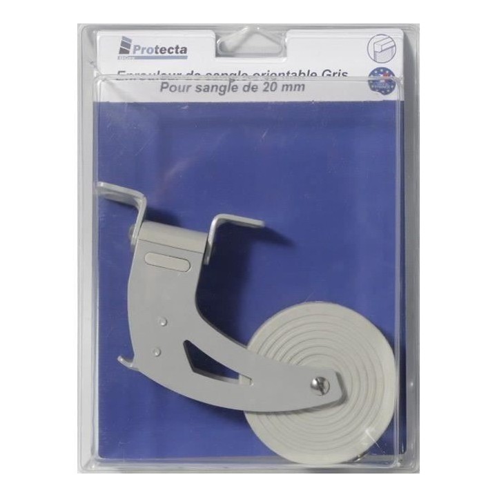 PROTECTA Enrouleur de sangle orientable 20mm pour volet roulant a sang