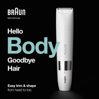 Braun Body Mini Tondeuse Électrique Femme Et Homme de Précision Corp
