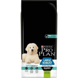 PRO PLAN Croquettes riches en agneau OptiDigest - Pour grand chiot robuste a digestion sensible - 12 kg