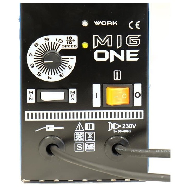 AWELCO Poste a souder Mig One sans gaz 95 A - Livré avec torche, pinc