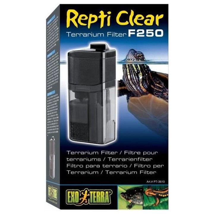 EXO TERRA Filtre Compact Clear 250 - Pour reptiles