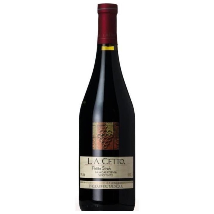L.A. Cetto 2019 Petite Sirah Baja California - Vin rouge du Mexique