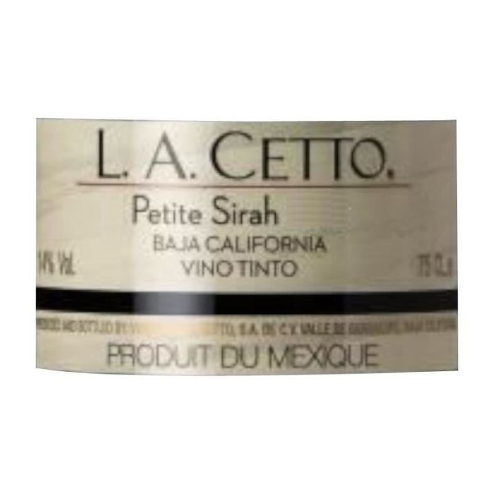 L.A. Cetto 2019 Petite Sirah Baja California - Vin rouge du Mexique