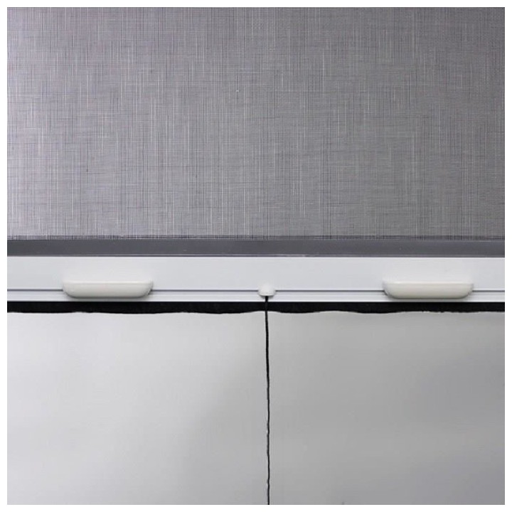 Moustiquaire de fenetre en PVC L100 x H145 cm - Recoupable en largeur