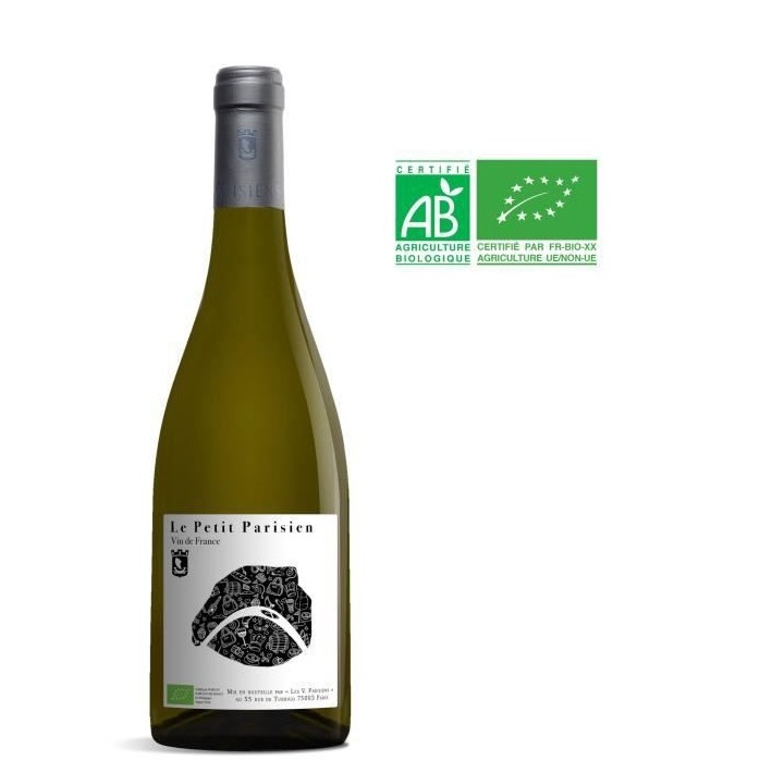 Les Vignerons Parisiens Le Petit Parisien 2018 Vin de France - Vin bla