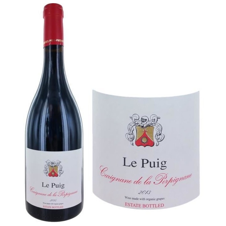 Le Puig Carignane de la Perpignane2013 Côtes du Roussillon- Vin rouge