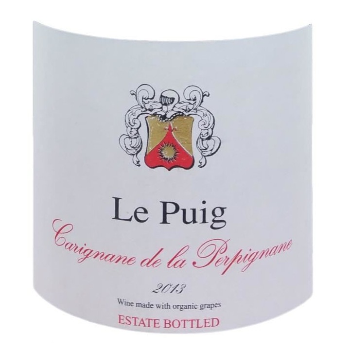 Le Puig Carignane de la Perpignane2013 Côtes du Roussillon- Vin rouge
