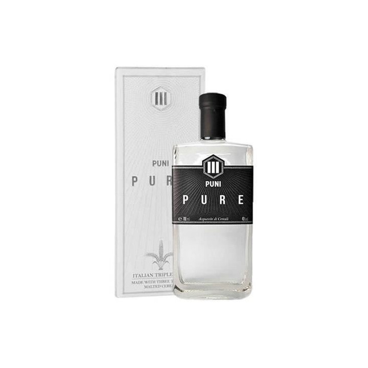 Puni Pure Acquavite di Cereali 43% 70 cl avec étui