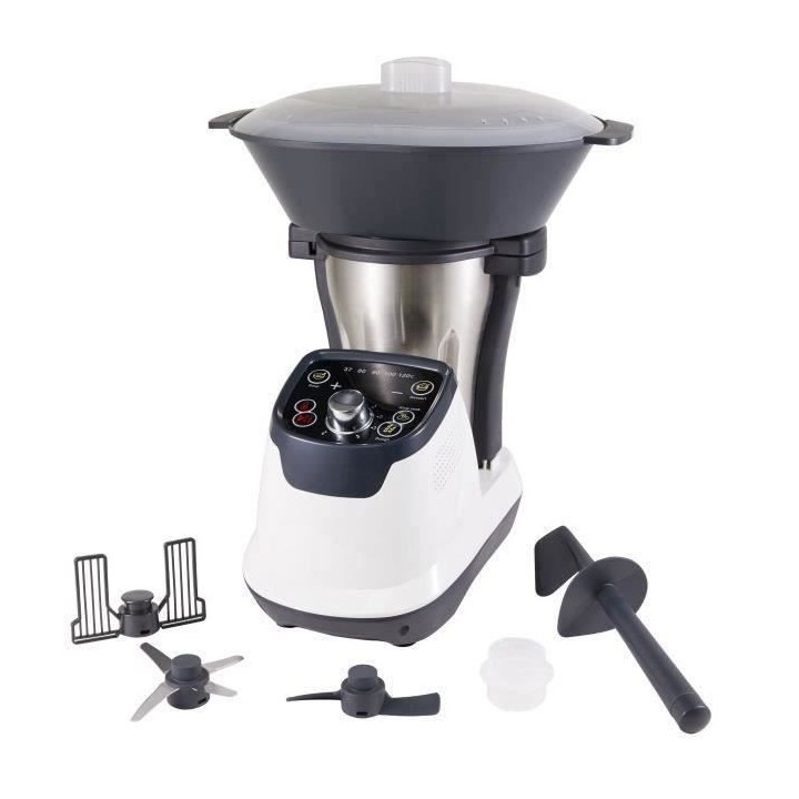 Robot Cuiseur Multifonctions - PURELECT TK3 - Blanc - Moteur 400W, Cui