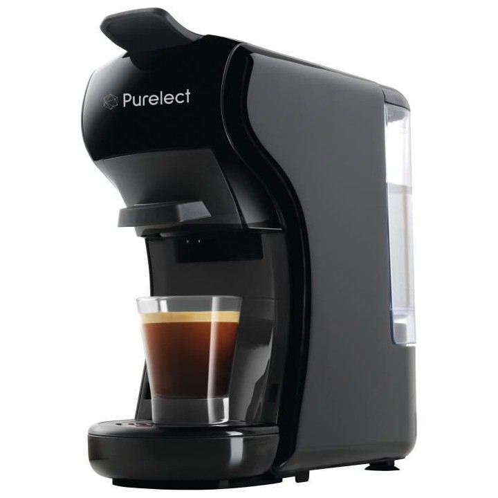 PURELECT CK39 Machine a café avec adaptateurs compatibles capsules Ne