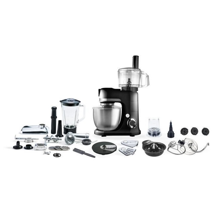 Robot Pâtissier PURELECT SM29BF - Noir - Multifonctions - 1300W - Bol