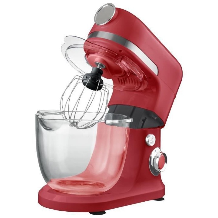 Robot pâtissier multifonction PURELECT SM31 - Rouge - 1300 W - Bol 5