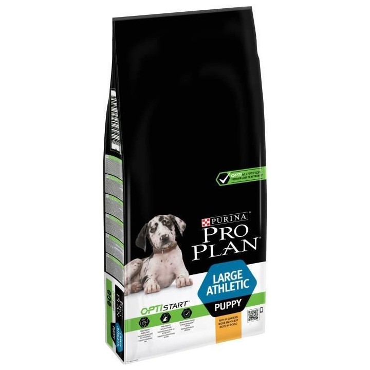PRO PLAN Athletic Optistart Croquettes - Riche en poulet - Pour chiots