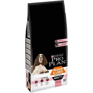 PRO PLAN 7+ Sensitive Skin Optiderma - Croquettes au saumon - Pour chi