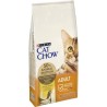 PURINA CAT CHOW Croquettes - Avec NaturiumTM - Riche en poulet - Pour chat adulte - 10 kg