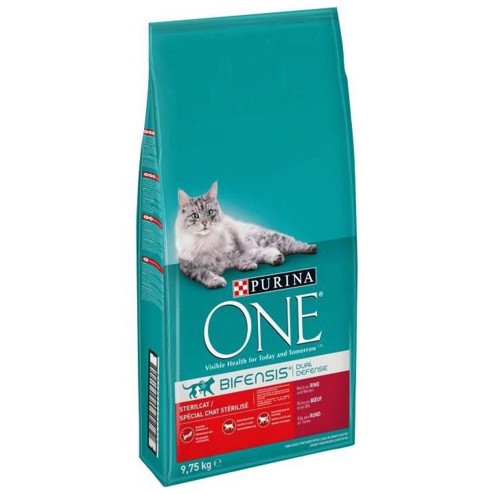 PURINA ONE Croquettes Bifensis - Aliment complet pour chats adultes -