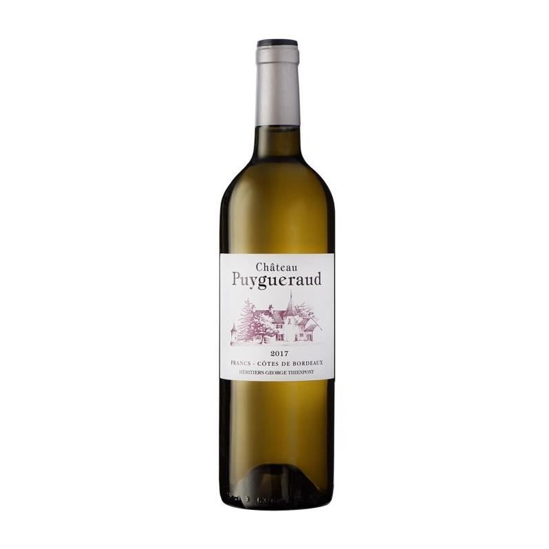 Château Puygueraud 2017 Côtes de Francs Grand Cru - Vin blanc de Bordeaux