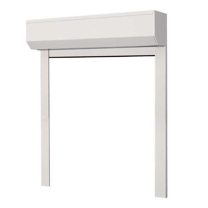 Volet roulant H220 x L150 cm en PVC recoupable en largeur et hauteur -