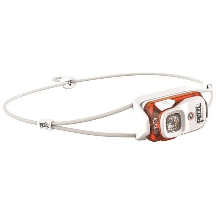 PETZL Lampe frontale BINDI Blanc / Corail