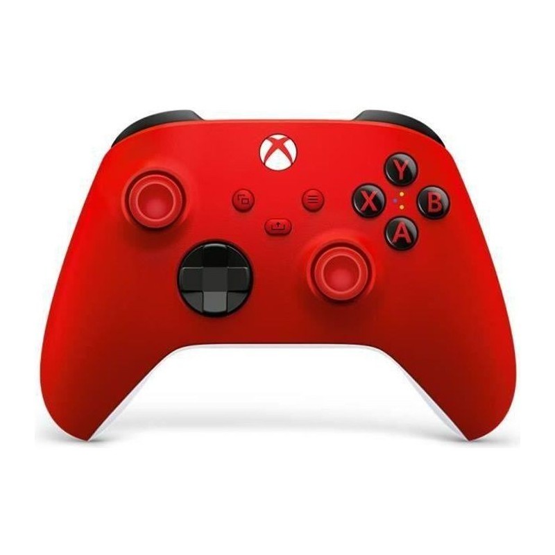 Manette Xbox Series sans fil nouvelle génération – Pulse Red – Rouge – Xbox Series / Xbox One / PC Windows 10 / Android