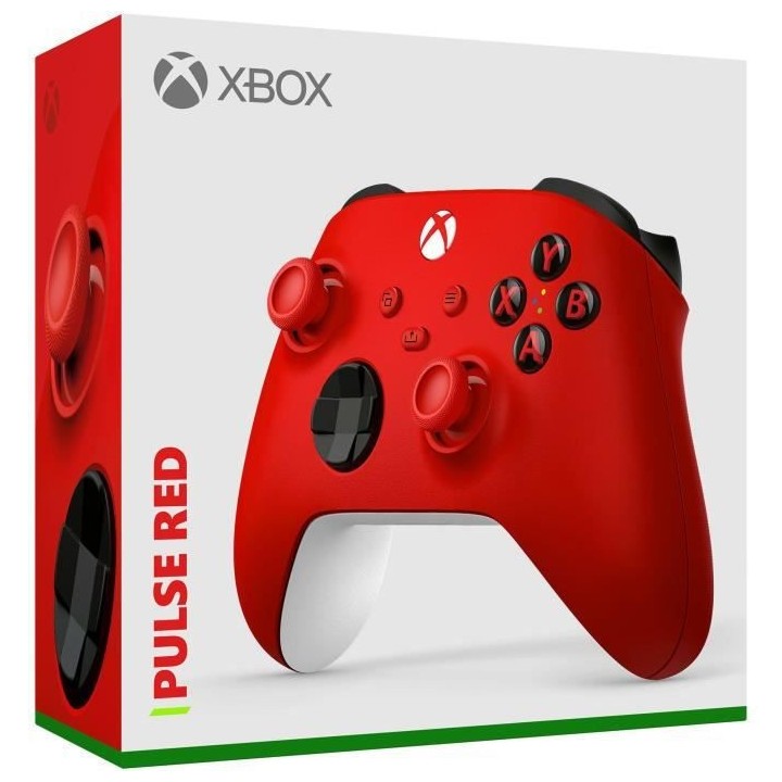 Manette Xbox Series sans fil nouvelle génération – Pulse Red – R