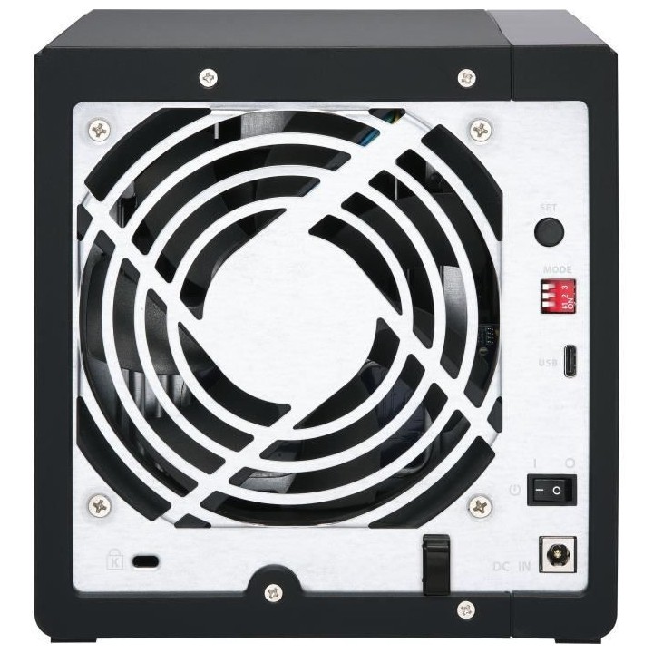 QNAP - Serveur de Stockage (NAS) - TR-004 - 4 Baies - USB-C 3.1 - Boit