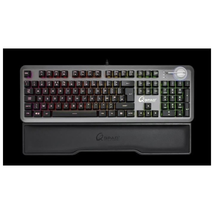 QPAD Clavier pro gaming mécanique RGB permutable MK95 QPAD - AZERTY