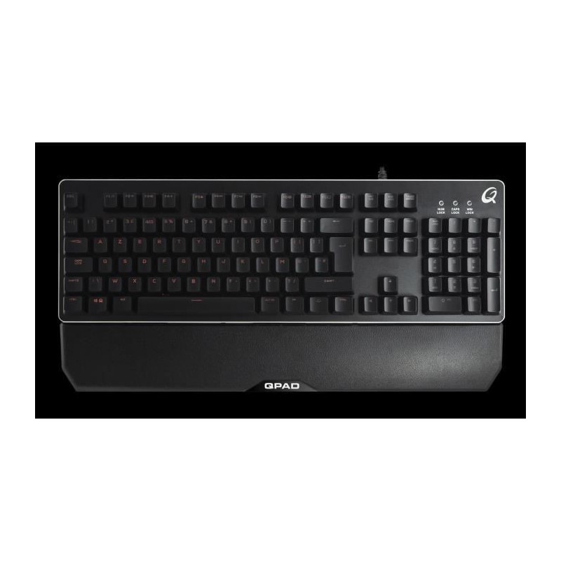 QPAD Clavier gaming membranical aluminium RGB MK40 QPAD - AZERTY