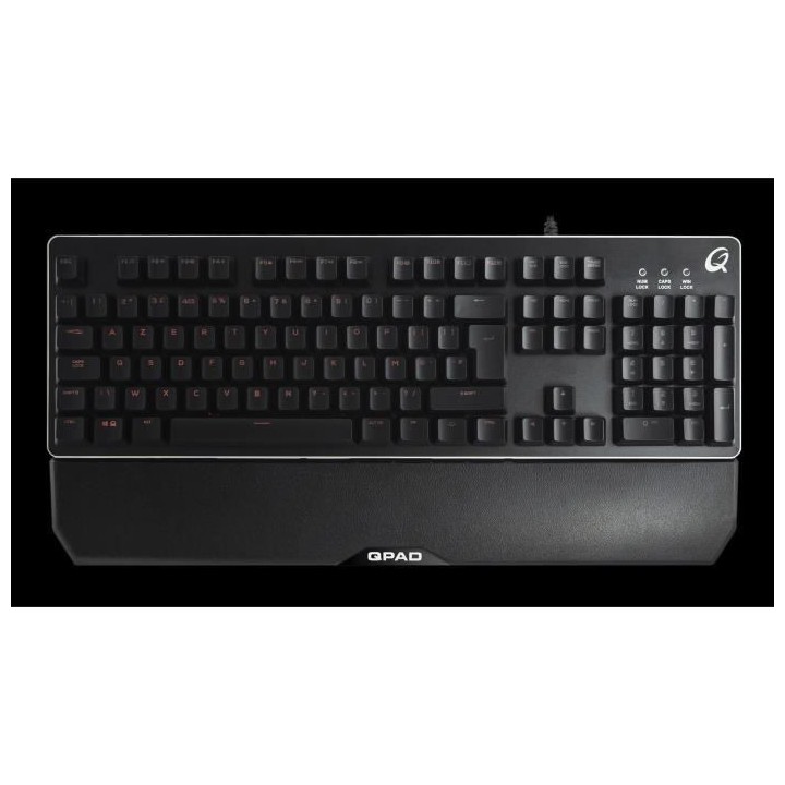 QPAD Clavier gaming membranical aluminium RGB MK40 QPAD - AZERTY