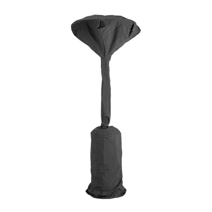 GREEN CLUB Housse de protection parasol chauffant - 230x90x48 cm - Gri