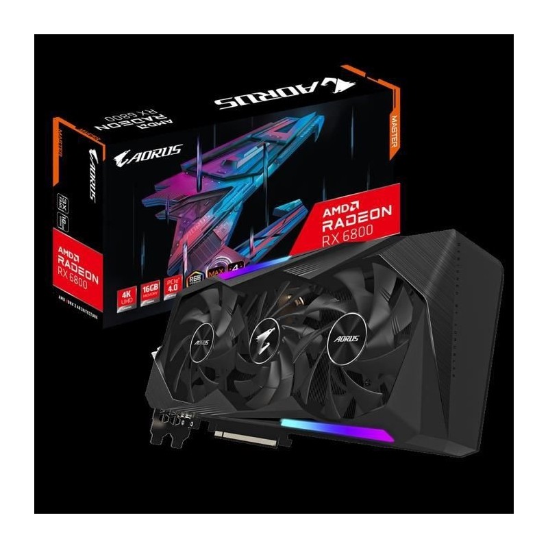 GIGABYTE Radeon AORUS RX 6800 Master - 16 Go