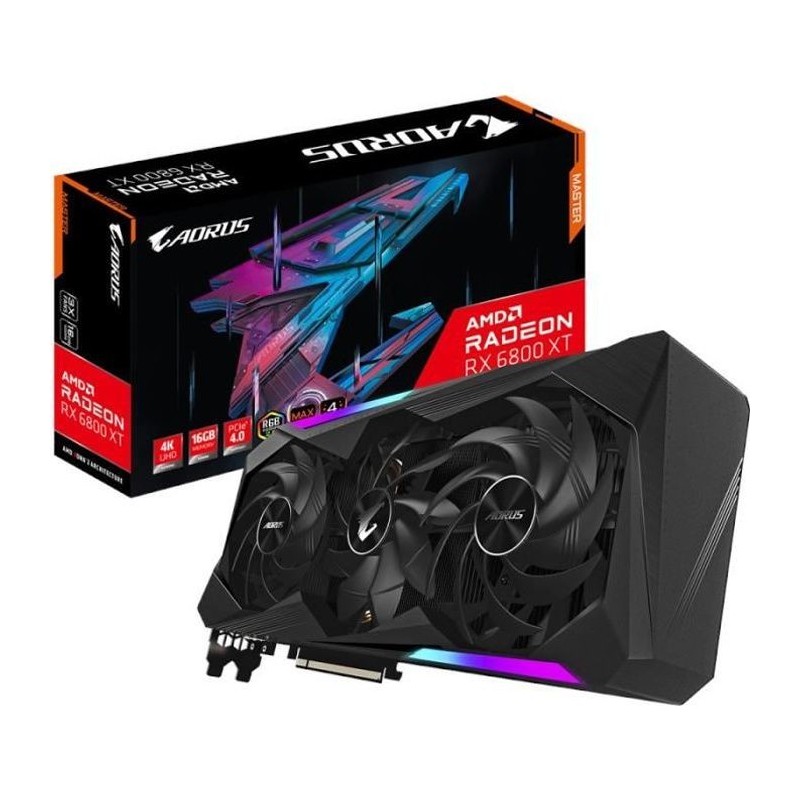 Carte Graphique GIGABYTE RX 6800 XT AORUS 16GO